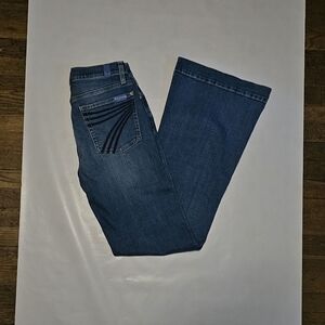 7 for all mankind dojo jeans size 27
